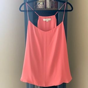 Loft - Coral/Pink Tank Top